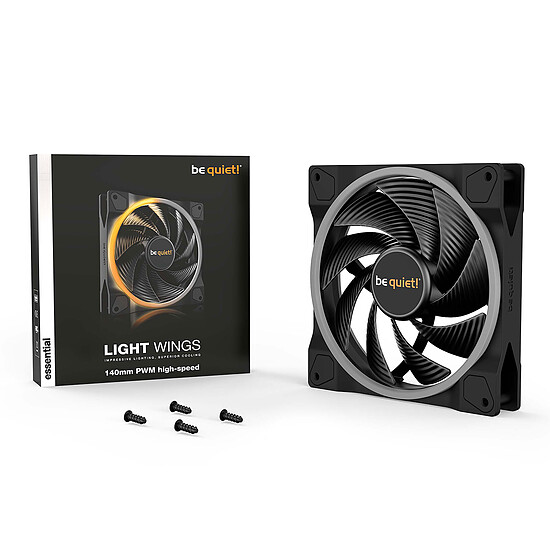Ventilateur Boîtier be quiet! Light Wings 140 mm PWM High Speed ARGB - Autre vue