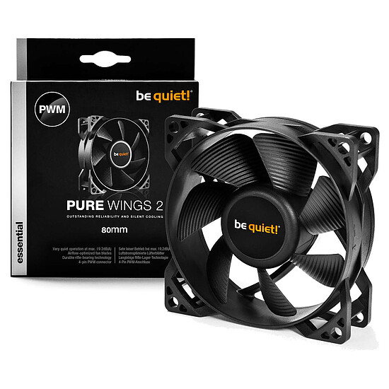 Ventilateur Boîtier be quiet! Pure Wings 2 PWM 80 mm - Autre vue