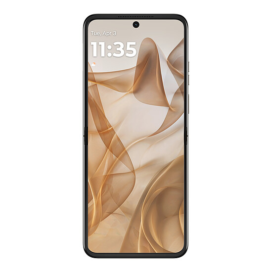 Smartphone Motorola Razr 50 Beige sable - 256 Go - 8 Go - Autre vue
