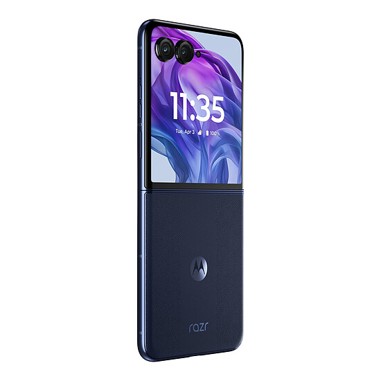 Smartphone Motorola Razr 50 Ultra Bleu marine - 512 Go - 12 Go - Autre vue