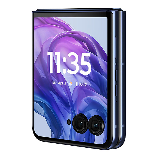 Smartphone Motorola Razr 50 Ultra Bleu marine - 512 Go - 12 Go - Autre vue