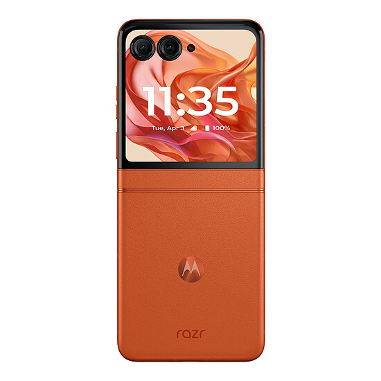 Smartphone Motorola Razr 50 Orange cuivre - 256 Go - 8 Go - Autre vue