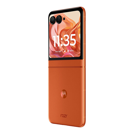 Smartphone Motorola Razr 50 Orange cuivre - 256 Go - 8 Go - Autre vue