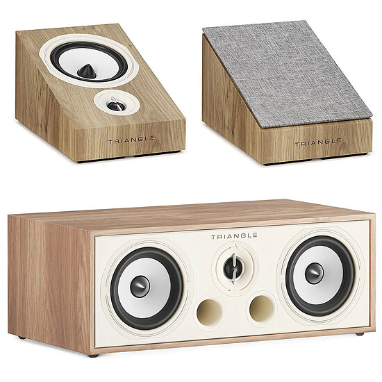 Enceintes HiFi / Home-Cinéma Triangle Pack Borea BR10 Chêne clair 5.1.2 - Autre vue