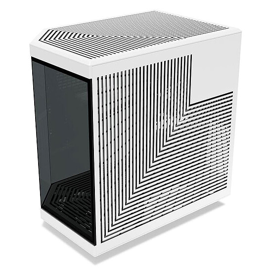 Boîtier PC Hyte Y70 - Blanc / Noir - Autre vue