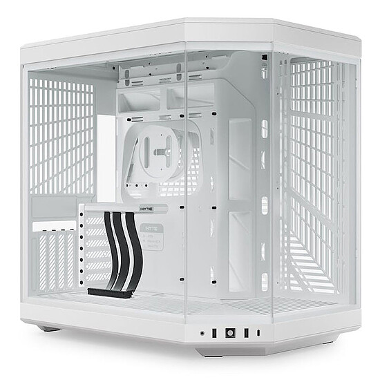 Boîtier PC Hyte Y70 - Blanc - Autre vue