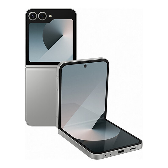 Smartphone reconditionné Samsung Galaxy Z Flip6 (Gris) - 256 Go - 12 Go · Reconditionné - Autre vue