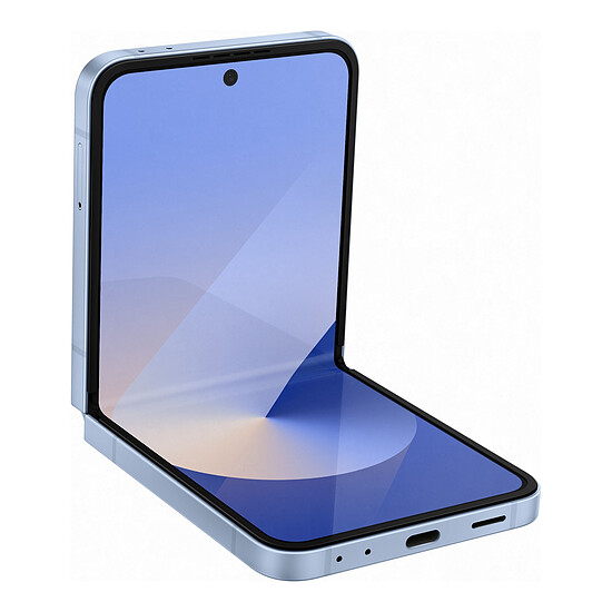 Smartphone reconditionné Samsung Galaxy Z Flip6 (Bleu) - 256 Go - 12 Go · Reconditionné - Autre vue