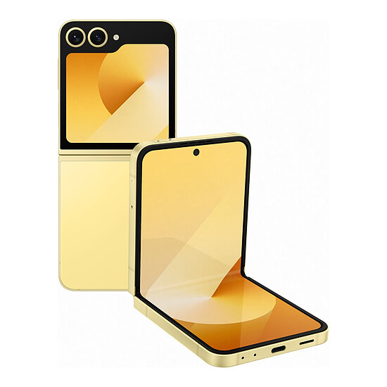 Smartphone reconditionné Samsung Galaxy Z Flip6 (Jaune) - 512 Go - 12 Go · Reconditionné - Autre vue