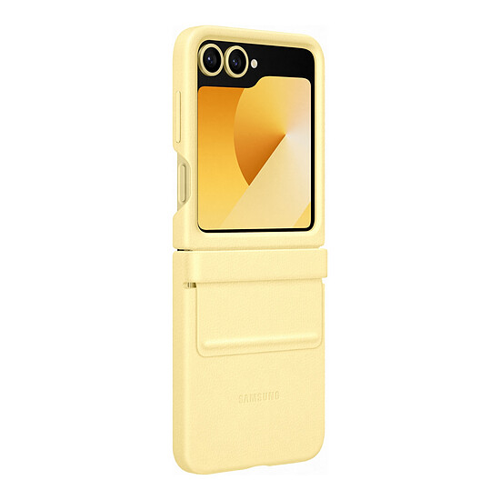 Coque et housse Samsung coque premium design Jaune - Galaxy Z Flip6 - Autre vue