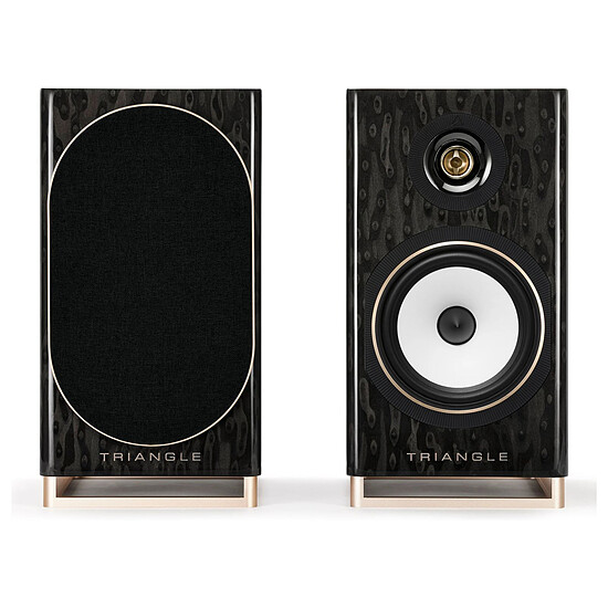 Enceintes HiFi / Home-Cinéma Triangle Capella - Etoile noire (la paire) - Autre vue
