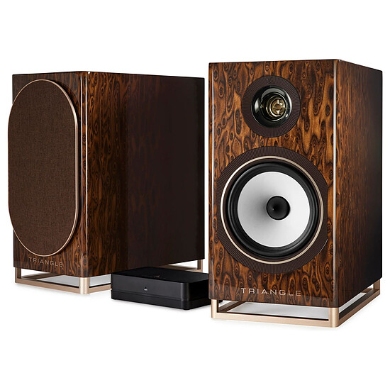 Enceintes HiFi / Home-Cinéma Triangle Capella - Nébuleuse Bois (la paire) - Autre vue
