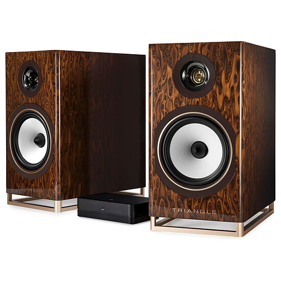 Enceintes HiFi / Home-Cinéma Triangle Capella - Nébuleuse Bois (la paire) - Autre vue
