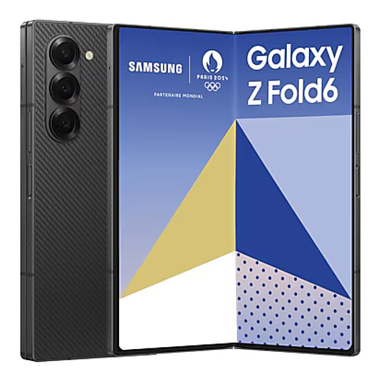 Smartphone Samsung Galaxy Z Fold6 Entreprise Edition (Noir) - 256 Go - 12 Go - Autre vue