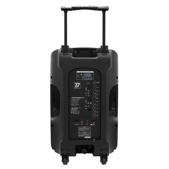 Enceinte sans fil BoomTone DJ TravelSound15-VHF + DJ UHF Solo F2 - Autre vue