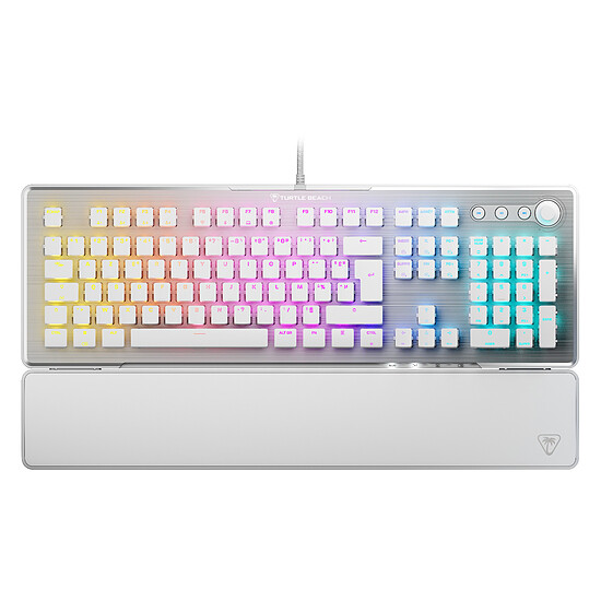 Clavier PC Turtle Beach Vulcan II Linear - Titan II Red - Blanc - Autre vue