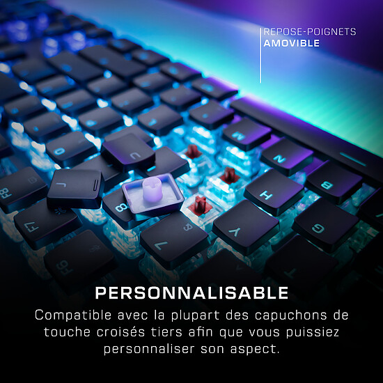 Clavier PC Turtle Beach Vulcan II Max Linear - Titan II Optical Red - Noir - Autre vue