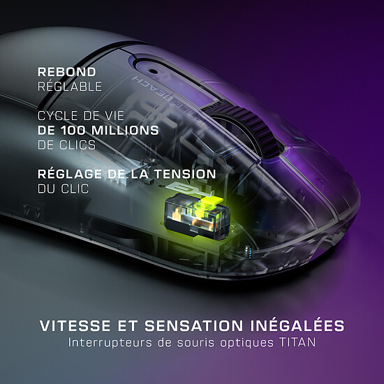Souris PC Turtle Beach Burst II Air - Noir - Autre vue