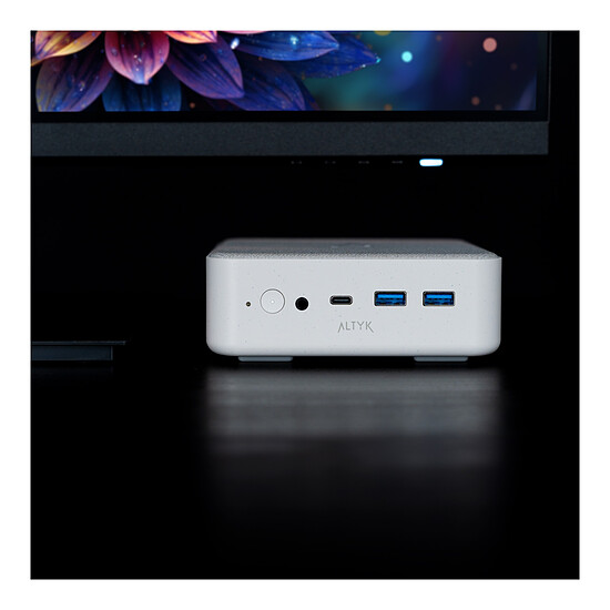 PC de bureau Altyk - Le Petit PC - P2-N10016-N05 +  écran WQHD AQ27 Starter Pack - Autre vue