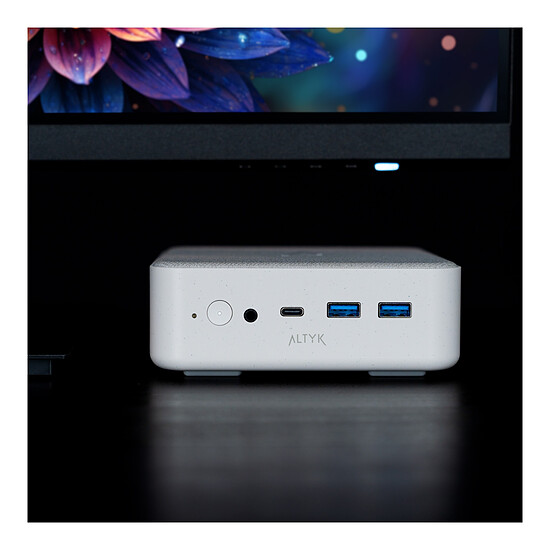 PC de bureau Altyk - Le Petit PC - P2-N10016-N05 +  écran WQHD AQ27 Starter Pack - Autre vue