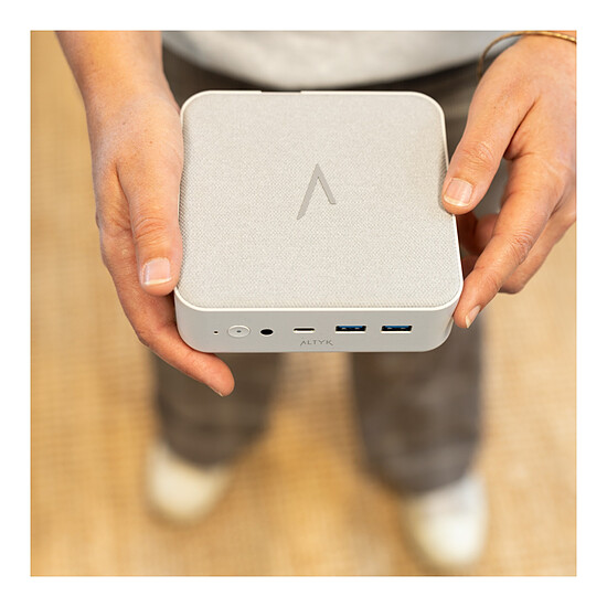 PC de bureau Altyk - Le Petit PC - P2-N10016-N05 +  écran WQHD AQ27 Starter Pack - Autre vue