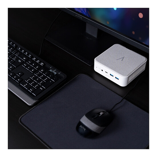 PC de bureau Altyk - Le Petit PC - P2-N10016-N05 +  écran WQHD AQ27 Starter Pack - Autre vue