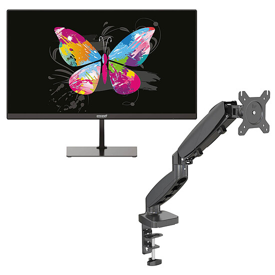 Écran PC INOVU MB22 V2 + Support SBA1 Noir - Autre vue