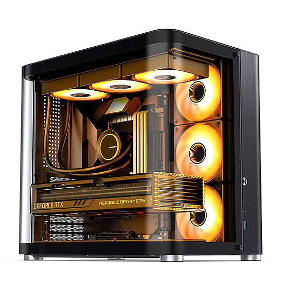 Boîtier PC Jonsbo TK-2 2.0 - Noir - Autre vue