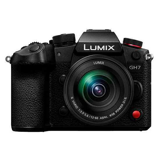 Appareil photo hybride Panasonic Lumix DC-GH7 Noir + Lumix G Vario 12-60 mm f/3,5-5,6 - Autre vue