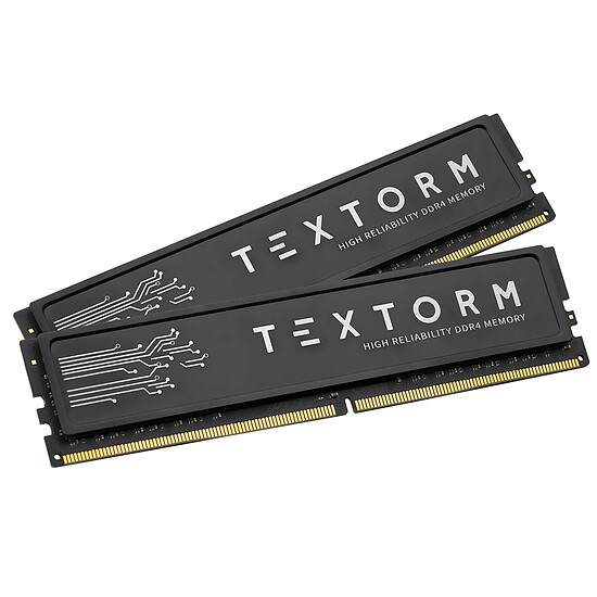 Mémoire RAM Textorm - 2 x 8 Go (16 Go) - DDR4 3200 MHz - CL16 - Autre vue