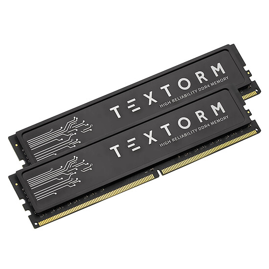 Mémoire RAM Textorm - 2 x 8 Go (16 Go) - DDR4 3200 MHz - CL16 - Autre vue