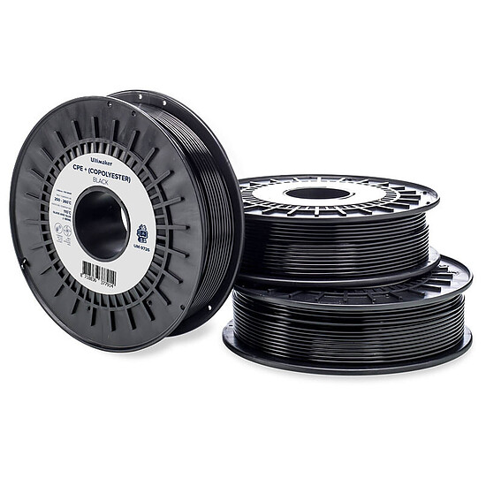 Filament 3D Ultimaker CPE+ - Noir 2.85 mm