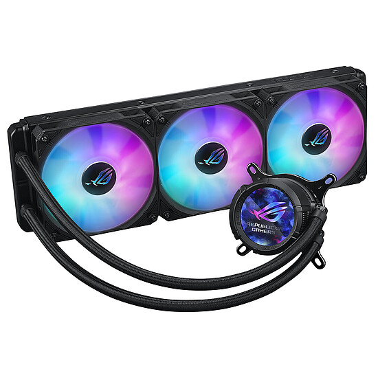 Watercooling AIO Asus ROG Strix LC III 360 ARGB LCD - Noir - Autre vue
