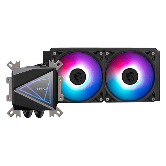 Watercooling AIO MSI MAG CORELIQUID I240 - Noir + Offset Kit LGA1851 - Autre vue