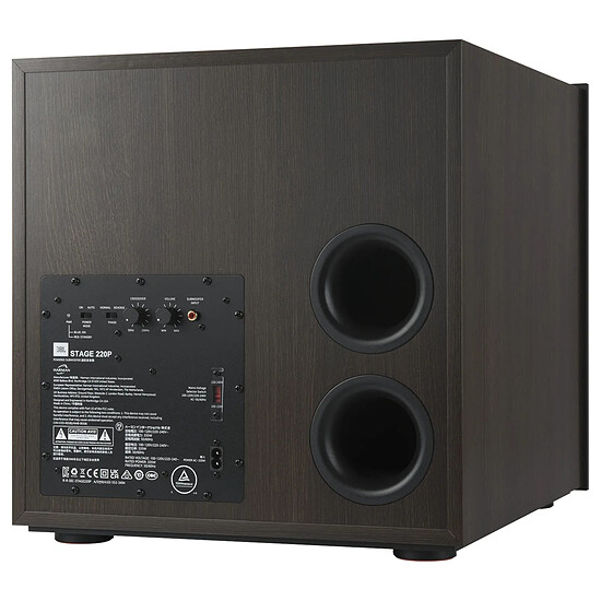 Subwoofer / Caisson de basses JBL 220P Stage 2 Espresso - Autre vue