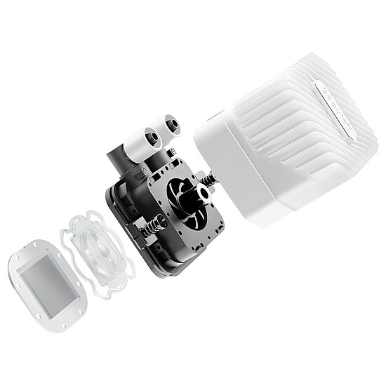 Watercooling AIO be quiet! Light Loop 240 mm - Blanc - Autre vue