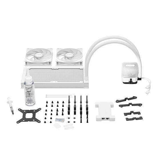 Watercooling AIO be quiet! Light Loop 240 mm - Blanc - Autre vue