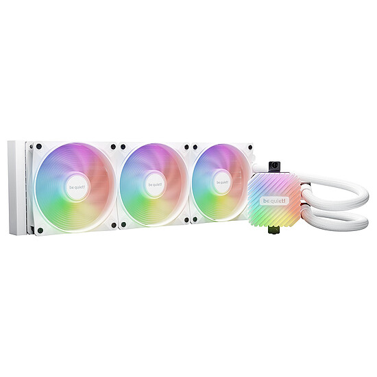 Watercooling AIO be quiet! Light Loop 360 mm - Blanc - Autre vue