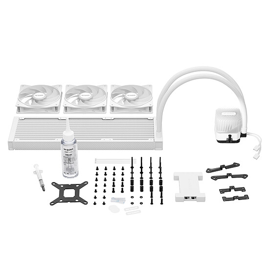 Watercooling AIO be quiet! Light Loop 360 mm - Blanc - Autre vue