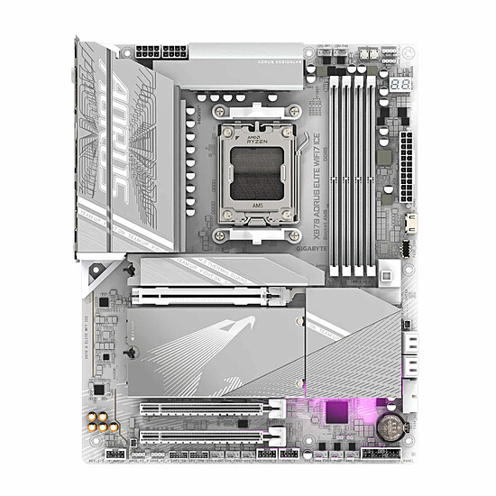 Carte mère Gigabyte X870 AORUS ELITE WIFI7 ICE - Autre vue