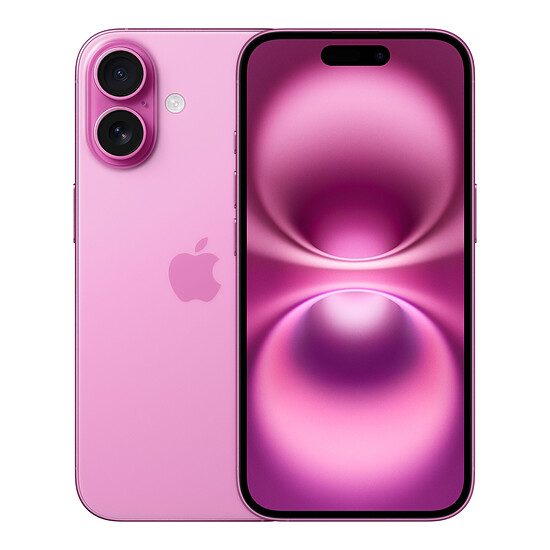 Smartphone reconditionné Apple iPhone 16 Rose - 128 Go · Reconditionné - Autre vue