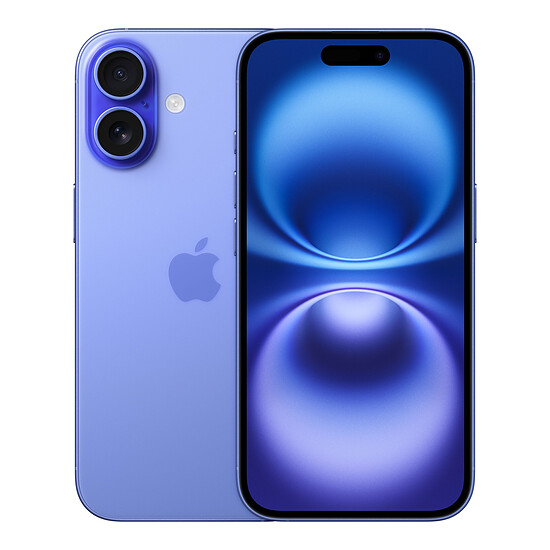 Smartphone reconditionné Apple iPhone 16 Outremer - 256 Go · Reconditionné - Autre vue