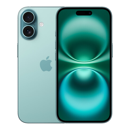 Smartphone reconditionné Apple iPhone 16 Sarcelle - 128 Go · Reconditionné - Autre vue