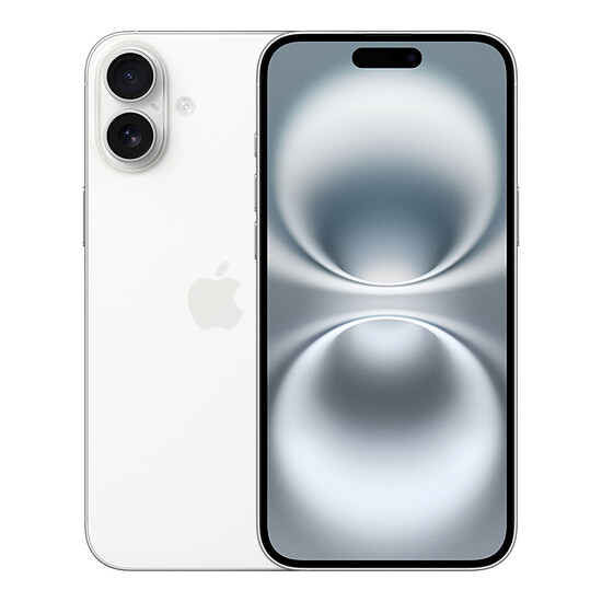 Smartphone reconditionné Apple iPhone 16 Plus Blanc - 512 Go · Reconditionné - Autre vue