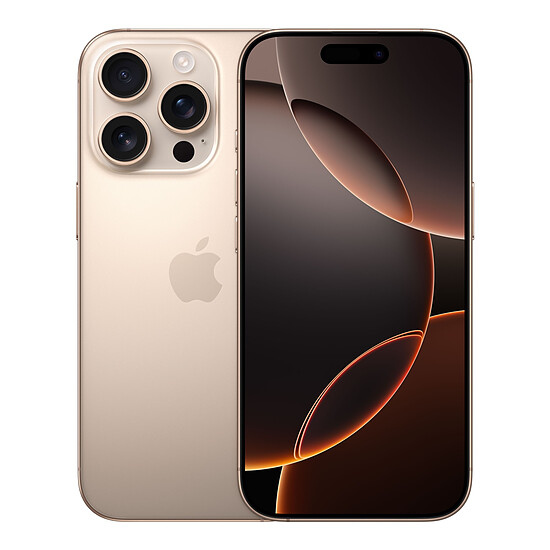 Smartphone reconditionné Apple iPhone 16 Pro (Titane sable) - 1 To · Reconditionné - Autre vue