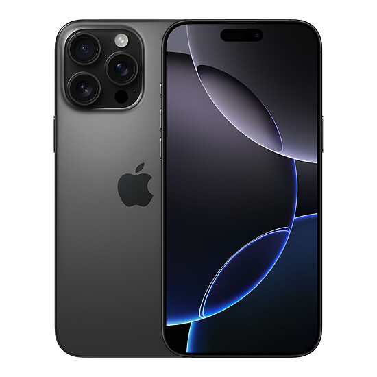 Smartphone reconditionné Apple iPhone 16 Pro Max (Titane noir) - 512 Go · Reconditionné - Autre vue