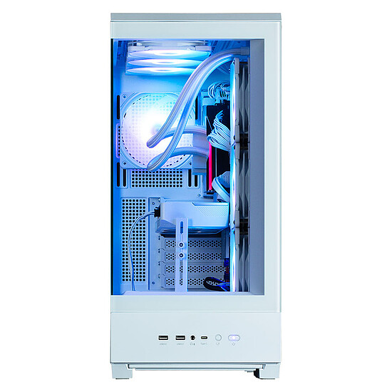 Boîtier PC Zalman P50DS - Blanc - Autre vue