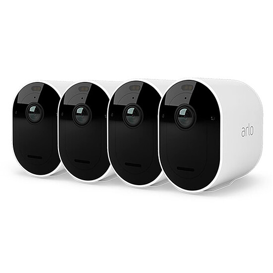 Caméra IP Arlo Pro 5 Spotlight - Blanc x4