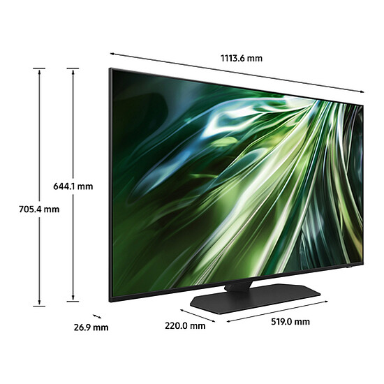 TV Samsung Neo QLED 50QN90D - TV 4K UHD HDR - 125 cm - Autre vue