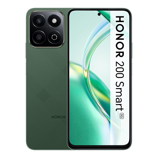 Smartphone reconditionné HONOR 200 Smart 5G (Vert) - 256 Go · Reconditionné - Autre vue